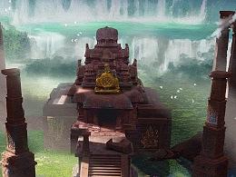村民清早偶遇呆萌羚牛还深情对视